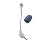 pumpumlia Auriculares para juegos, micrófono desmontable para Cloud2, micrófono para música inmersiva, micrófono profesional para juegos