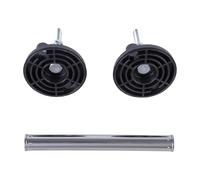 pumpumlia Barra telescópica ajustable para armario de baño, soporte de rodamiento de acero inoxidable, patas de muebles, soporte de rodamiento de acero inoxidable para muebles