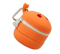 pumpumlia Bolsa de almacenamiento de basura de silicona elástica para pesca con mosca, para aparejos al aire libre, herramienta de camping, contenedor portátil duradero para accesorios de mosca