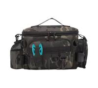 pumpumlia Bolsa de aparejos de pesca, bolsa cruzada de un solo hombro, bolsa de transporte para equipo de pesca, bolsa de transporte para equipos de pesca, paquete de eslingas portátiles para