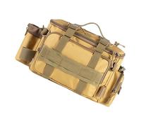 pumpumlia Bolsa de aparejos de pesca, bolsa cruzada de un solo hombro, bolsa de transporte para equipo de pesca, bolsa de transporte para equipos de pesca, paquete de eslingas portátiles para