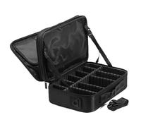 pumpumlia Bolsa de carrete de pesca, bolsa de aparejos de pesca, organizador de carretes, almacenamiento para maleta, transporte de aparejos, multicolor, M