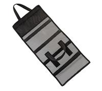 pumpumlia Bolsa de cebos de pesca, de metal, para almacenamiento de señuelos, impermeable, bolsillos para herramientas, organizador de señuelos, estuche largo vertical