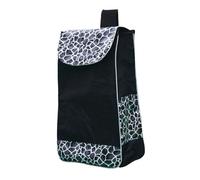 pumpumlia Bolsa de la compra plegable de repuesto impermeable con bolsillos laterales dobles, carrito plegable, accesorios de comestibles con bolsillos laterales dobles
