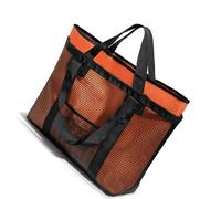 pumpumlia Bolsa de natación resistente al agua, de secado rápido, transpirable, plegable, almacenamiento para equipo de natación, juguete de arena, correas de nailon resistentes a desgarros, playa