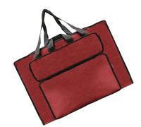 Pumpumlia - Bolsa de transporte para dibujo resistente al agua, para pintar, póster de lienzo, para obras de arte, Red, Una talla