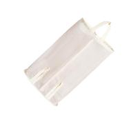 pumpumlia Bolsas de malla colgantes de gran capacidad para almacenamiento de productos, contenedores de tela ventilados eficientes para organización de cocina, fácil de usar, Tubo doble grande, Talla