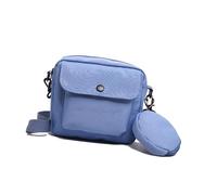 pumpumlia Bolso de hombro de moda casual para teléfono con correa ajustable, bolso cruzado de viaje para mujeres y hombres, bolsa de transporte diario, Blue, One Size