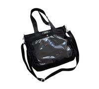 pumpumlia Bolso de hombro moderno con compartimento espacioso, resistente al desgarro, bolso cruzado para viajes, oficina, elegante bolsa de viaje, Black, One Size