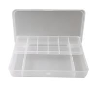 pumpumlia Caja organizadora de aparejos de pesca de doble capa, anzuelos giratorios, caja de cebos, contenedor de señuelos de pesca, fácil de usar, caja de herramientas