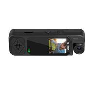 pumpumlia Cámara de mano 1080P con lente giratoria de 180 grados, cámara deportiva pequeña, cámaras de acción de bolsillo, grabadora de bicicleta de viaje, videocámara portátil para exteriores