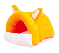 pumpumlia Colchonetas de franela para nido de hámster, cama de descanso para mascotas, hamaca transpirable y absorbente, accesorios para mascotas