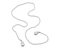 pumpumlia Collar portátil de perlas mixtas de piedra de espinela verde, joyería cómoda para ocasiones casuales o formales, joyería de capa de fiesta de noche, talla única, como se describe, como se