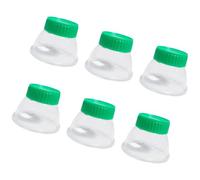 pumpumlia Contenedor de colección de 6 piezas con tapa de lupa y escala de medición para niños, contenedor de almacenamiento ABS para exploración al aire libre
