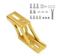 pumpumlia Convertidor de luz de nariz plegable para bicicleta, montaje elevado, portabicicletas delanteras, extensores de bloque, adaptadores de soporte de bolsa, convertidor de luz de nariz, montaje