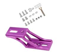 pumpumlia Convertidor de luz de nariz plegable para bicicleta, montaje elevado, portabicicletas delanteras, extensores de bloque, adaptadores de soporte de bolsa, convertidor de luz de nariz, montaje