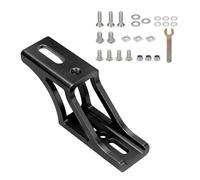 pumpumlia Convertidor de luz de nariz plegable para bicicleta, montaje elevado, portabicicletas delanteras, extensores de bloque, adaptadores de soporte de bolsa, convertidor de luz de nariz, montaje