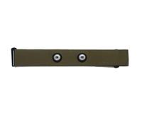 pumpumlia Correa de silicona para el pecho, sensores de fitness, cinturón elástico ajustable, textura de silicona, adecuada para mejorar la precisión de las señales, correa de pecho compatible