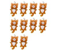 pumpumlia Dijes de resina surtidos de gatos en miniatura para hacer joyas, collares, pulseras y llaveros