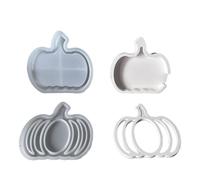 pumpumlia Elastómero permanente moldeado vegetal fundido para hornear y adornar las vacaciones, apto para horno, plan flexible, no se pega intacto para manualidades cíclicas, materiales de horneado