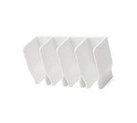 pumpumlia Estante adhesivo montado en la pared para artículos de tocador, productos para el cuidado de la piel, fácil instalación, estante de almacenamiento de cosméticos multicapa