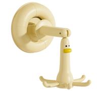 pumpumlia Estante con ventosa para ahorrar espacio, diseño de pulpos, multiusos, soporte para colgar, accesorios para utensilios, toallas, práctico estante con ventosa