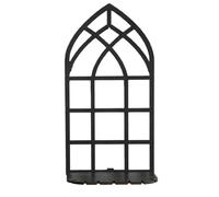 Pumpumlia - Estante de pared con marco de madera hueco retro multiusos para colgar estantes de exhibición para decoración del hogar, soporte de cristal de aceite esencial