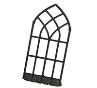 Pumpumlia - Estante de pared con marco de madera hueco retro multiusos para colgar estantes de exhibición para decoración del hogar, soporte de cristal de aceite esencial