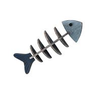 pumpumlia Estante de pared de madera natural con forma de espina de pescado, estilo mediterráneo, estante de almacenamiento decorativo para dormitorio, hogar, oficina, decoración de estilos
