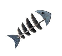 pumpumlia Estante de pared de madera natural con forma de espina de pescado, estilo mediterráneo, estante de almacenamiento decorativo para dormitorio, hogar, oficina, decoración de estilos