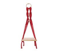 pumpumlia Estantes colgantes de pared hechos a mano, estilo bohemio, para libros de plantas y jarrones, portátiles para cualquier habitación, uso diario
