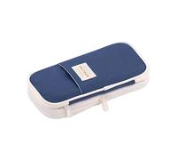 pumpumlia Estuche para lápices de estilo coreano, caja de gran capacidad, bolsa simple para bolígrafos, suministros de oficina para estudiantes, almacenamiento de estilos coreanos, caja organizadora