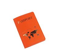 pumpumlia Etiqueta de embarque de equipaje de piel sintética con impresión de letras