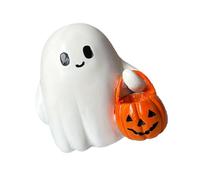 pumpumlia - Figura de resina para escultura de espectros en miniatura, para decoración de vacaciones, casas aterradoras, estatuilla portátil de resina