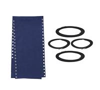 pumpumlia Funda de tela transpirable para tumbona reclinable, funda de tela de repuesto para jardín, playa, patio, silla reclinable, reparación de tela