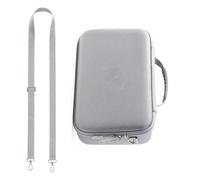 pumpumlia Funda protectora de transporte para accesorios, bolsa de almacenamiento de gran capacidad con correa para el hombro, bolsas de mano, soporte para control remoto, White