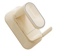 pumpumlia Gancho de pared multiusos, impermeable, solución de almacenamiento de baño, estante de longitud flexible para colgar cubetas, herramienta de limpieza, gancho de almacenamiento adhesivo de