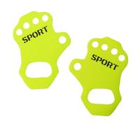 pumpumlia Guantes de gimnasio, guantes de levantamiento de pesas, 1 par de almohadillas de agarre antideslizantes de cinco dedos, guantes de entrenamiento de pesas, guantes de levantamiento de palmas