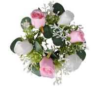 pumpumlia Guirnalda de flores artificiales de seda para decoración de bodas, fiestas, mesas de comedor, duran mucho tiempo, arreglos de cena de vacaciones