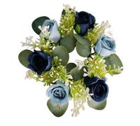 pumpumlia Guirnalda de flores artificiales de seda para decoración de bodas, fiestas, mesas de comedor, duran mucho tiempo, arreglos de cena de vacaciones