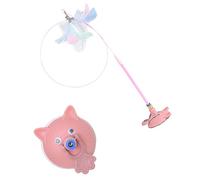 pumpumlia Juguete interactivo para mascotas, base de ventosa para felinos activos, ejercicio y juego, fuerte ventosa