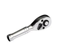 pumpumlia Llave de trinquete de 72 dientes, mango ergonómico, resistente al óxido, construcción de metal para reparación de automóviles, hogar, mango corto, llave de carraca