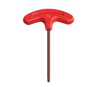 pumpumlia Llave inglesa para máquina con mango en T, llave de seguridad con agujero de perno y destornillador, herramienta de reparación mecánica
