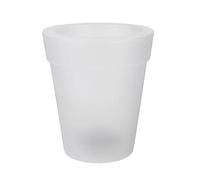 pumpumlia Maceta LED de energía solar para jardín al aire libre, lámpara de paisaje, jarrón de iluminación