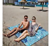 pumpumlia Manta plegable grande para pícnics al aire libre, camping, playa, ligera, impermeable, para senderismo, resistente al agua