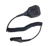 pumpumlia Micrófono de hombro de repuesto de alta sensibilidad, diseño robusto, altavoces remotos para micrófono XIR P8668 GP328D de alta resistencia