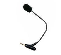 pumpumlia Micrófono de repuesto de 3,5 mm desmontable para auriculares montados en la cabeza, auriculares de juego, reemplazo de micrófono para auriculares