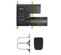 pumpumlia Micrófono IVM con tecnología cardioide que minimiza el ruido de fondo para uso en interiores y exteriores