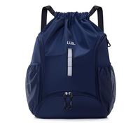 pumpumlia Mochila con cordón, bolsa deportiva, gimnasio, gran capacidad, impermeable, fútbol, baloncesto, para hombres y mujeres, deportes, gimnasio, mochila con cordón, gran capacidad, baloncesto