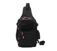 pumpumlia Mochilas de pesca multifuncionales de gran capacidad, resistentes al agua, bolsa cruzada de un solo hombro, bolsa de pesca